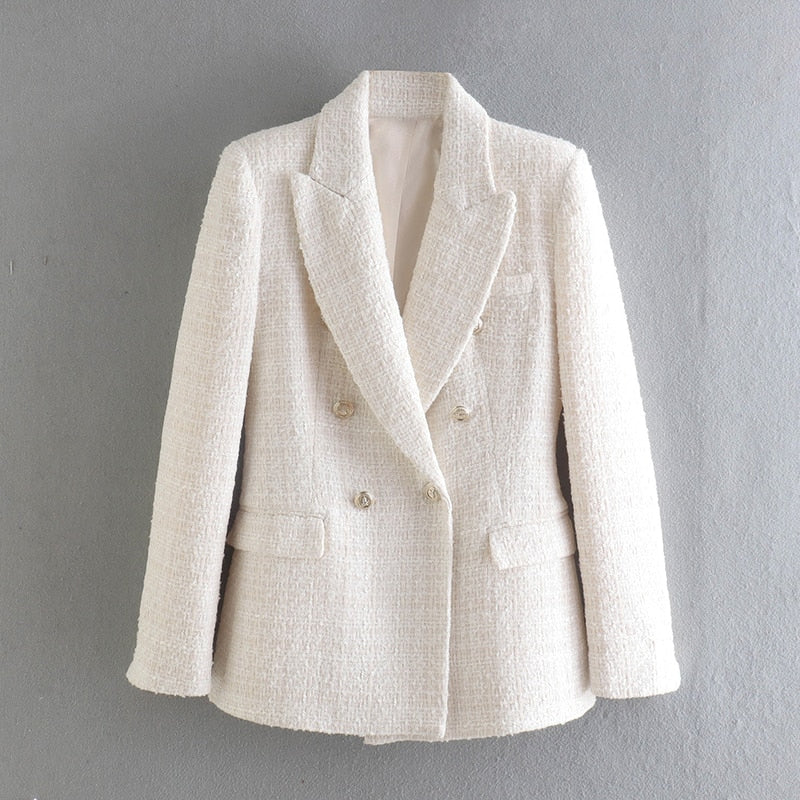Élégante veste croisée pour femme