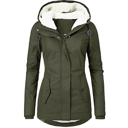 Pantalon de pluie imperméable pour femme, pantalon en velours à capuche