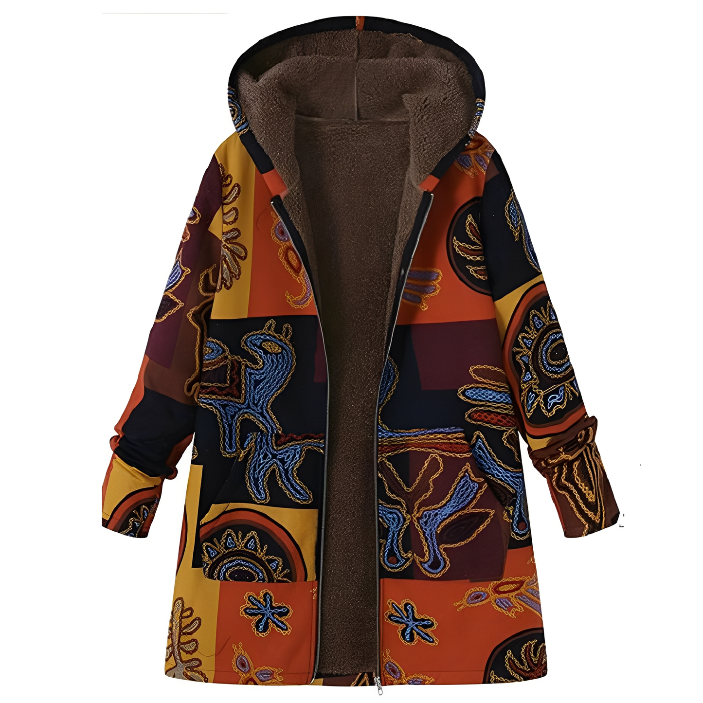 Veste pour femme élégante avec motif au look vintage