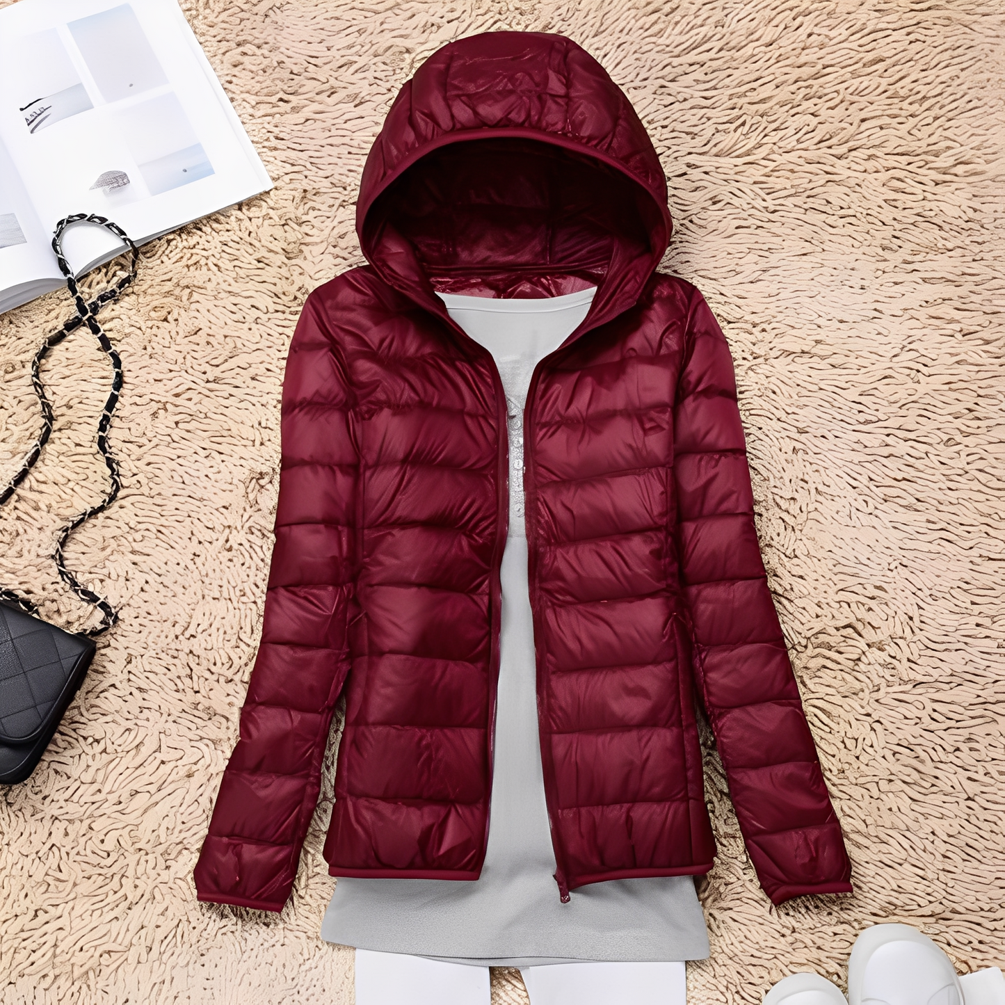 Veste femme coupe cintrée décontractée