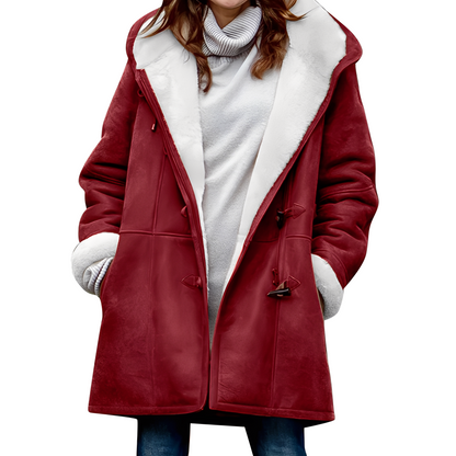 Manteau à capuche décontracté d'hiver pour femmes