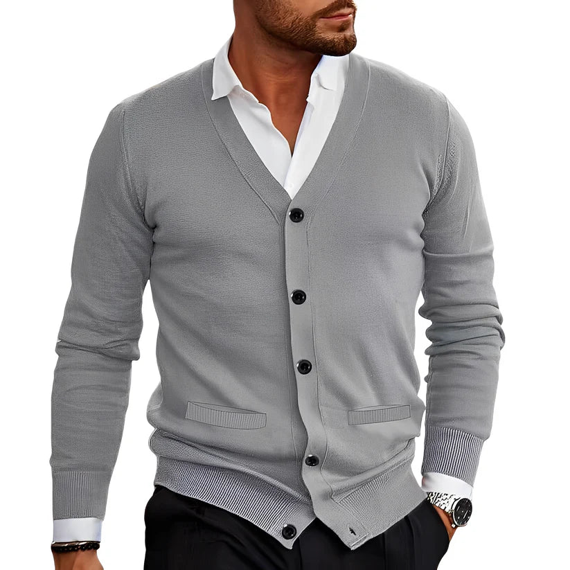 Cardigan Homme Confortable Style Décontracté