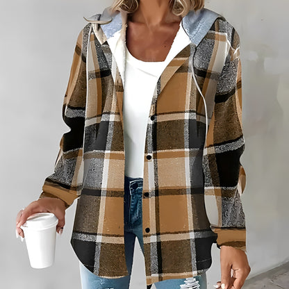 Veste à capuche douce et confortable pour femme