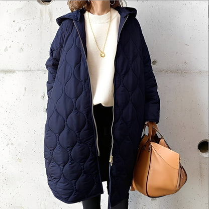 Parka femme pratique et chaud à capuche