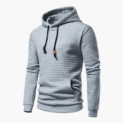 Veste à capuche à carreaux Sportive