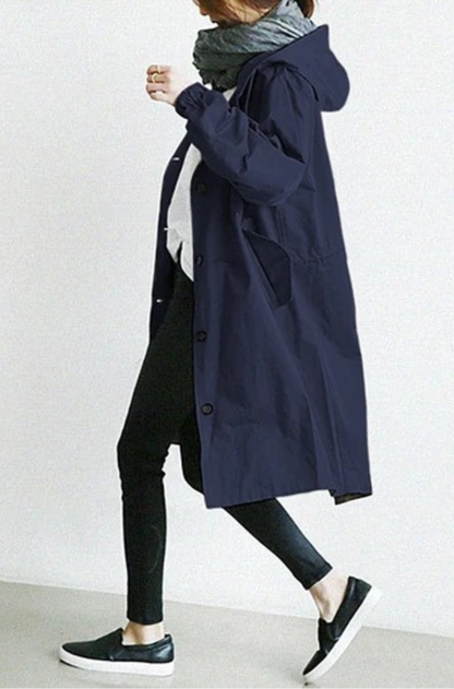 Trench-coat imperméable pour femmes Pratique