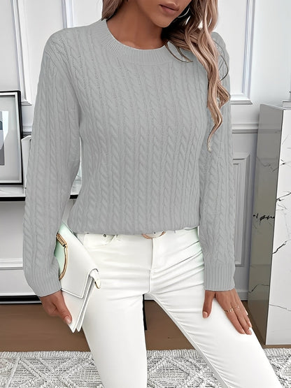 Pull tricoté doux pour femmes Confortable