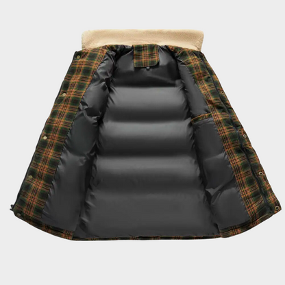 Klassischer Herren Bodywarmer Karomuster - IdealeKleiden