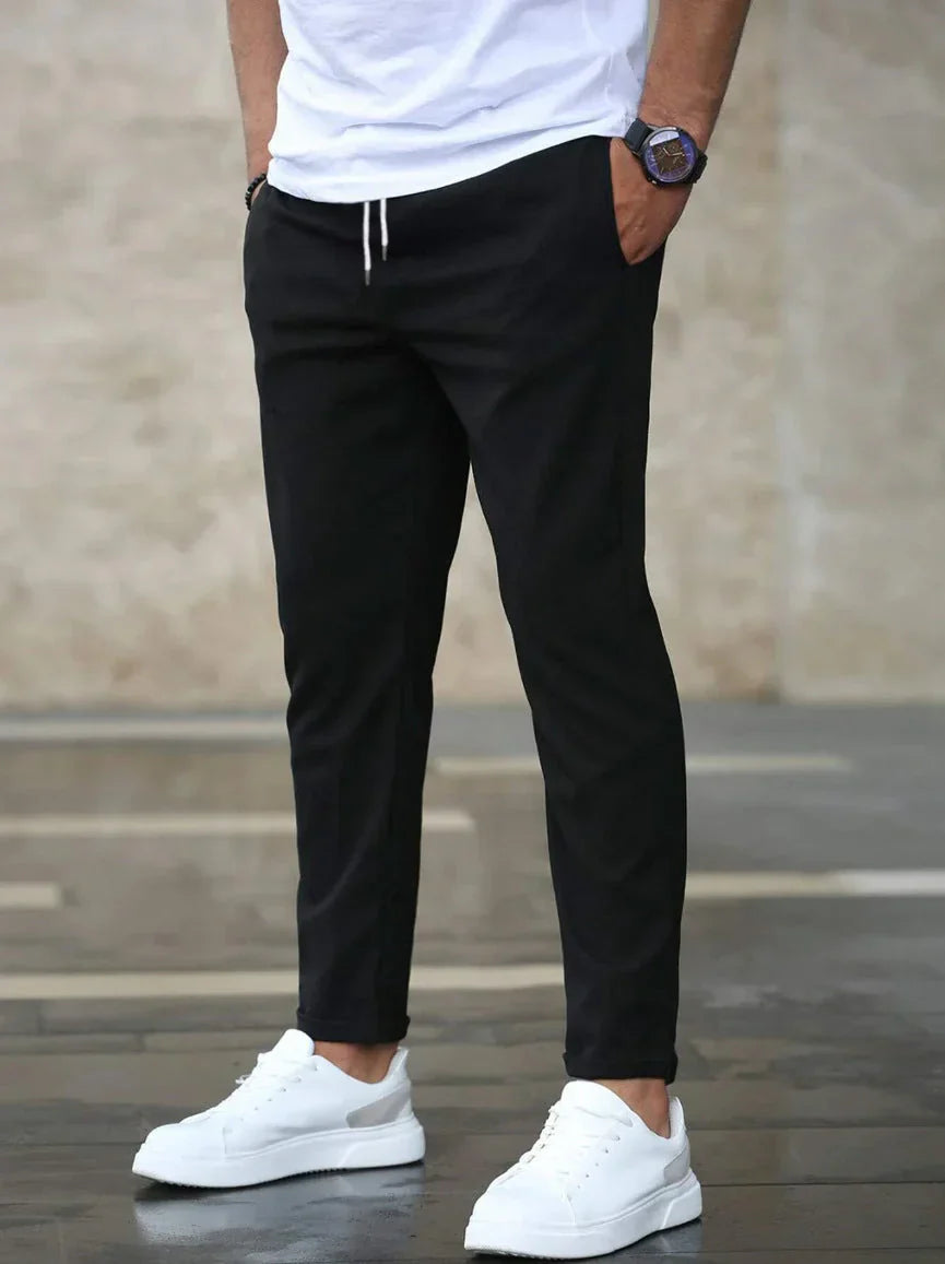 Pantalon de loisirs homme slim fit extensible