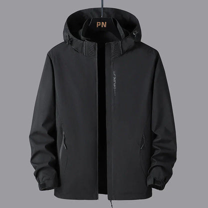 Imperméable unisexe stylé avec capuche