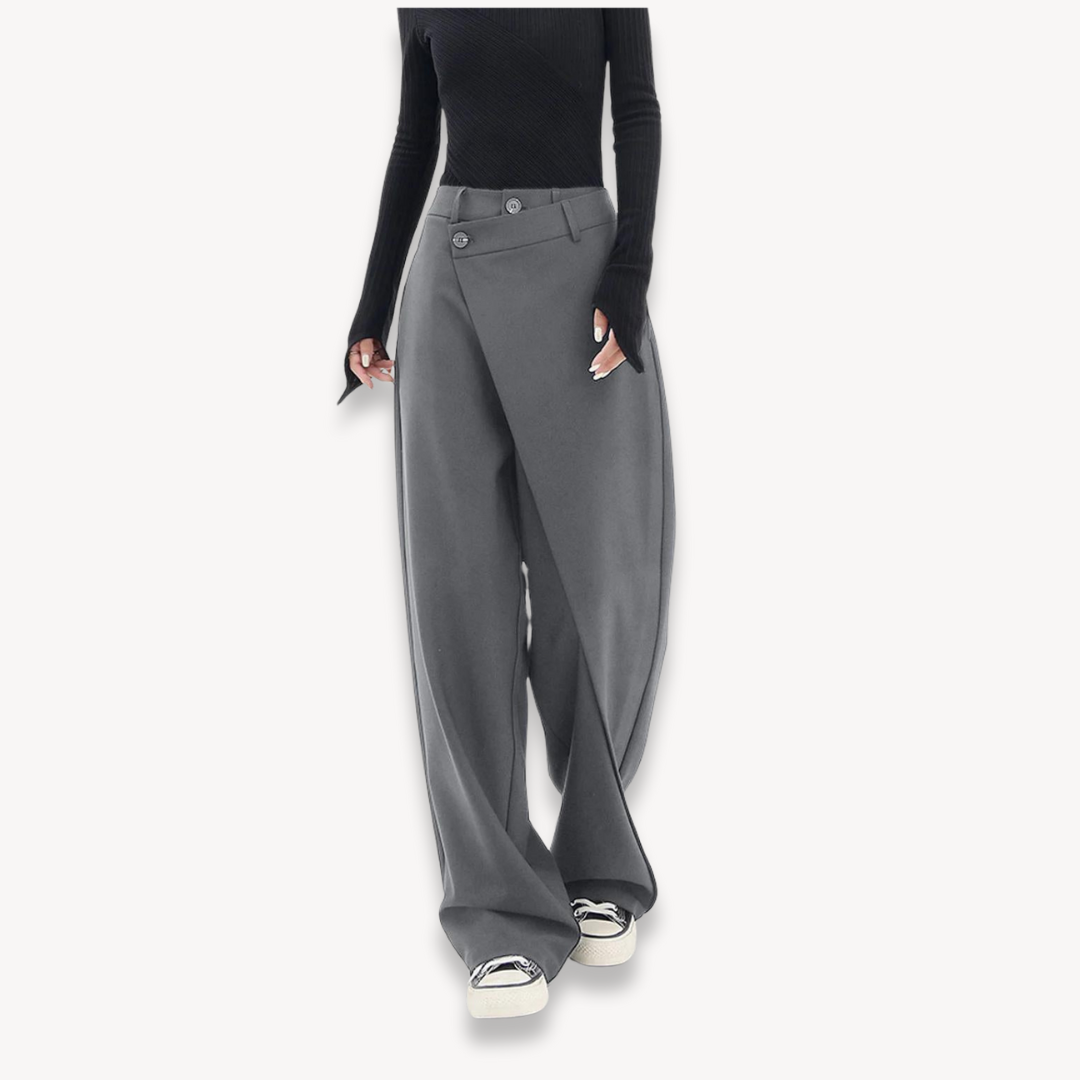 Pantalon femme mode coupe baggy