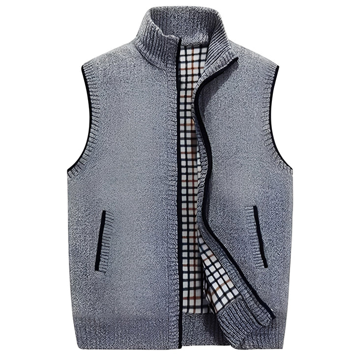 Gilet élégant en polaire pour hommes