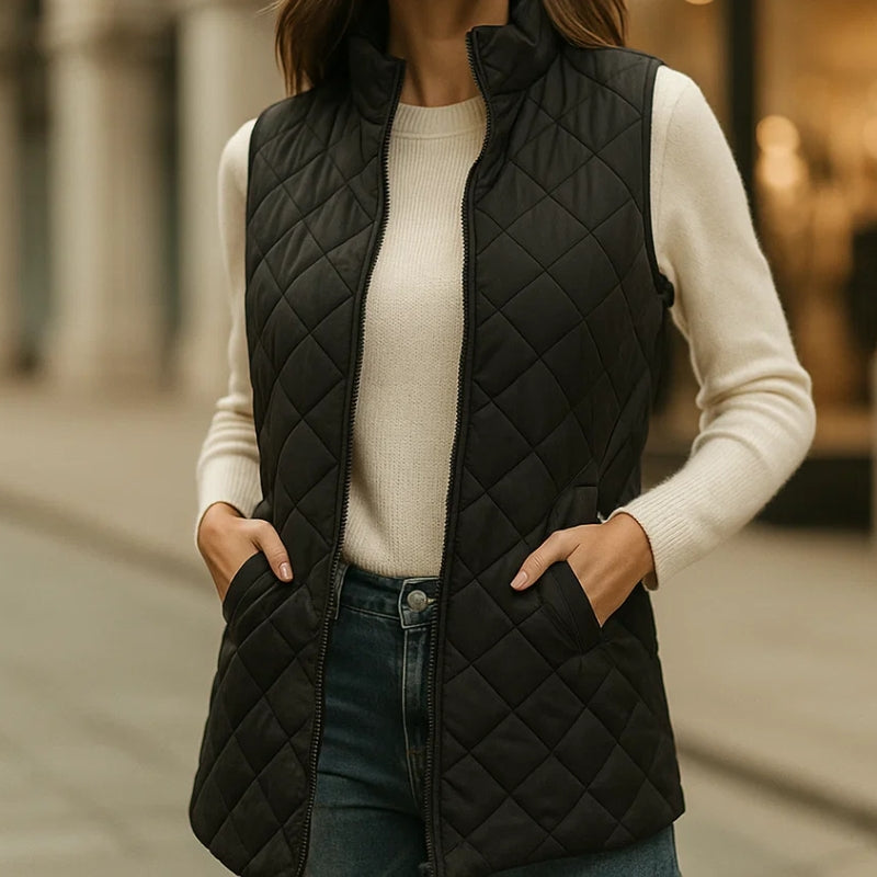 Doudoune matelassée tendance pour femme
