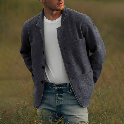 Veste homme classique avec poches et style