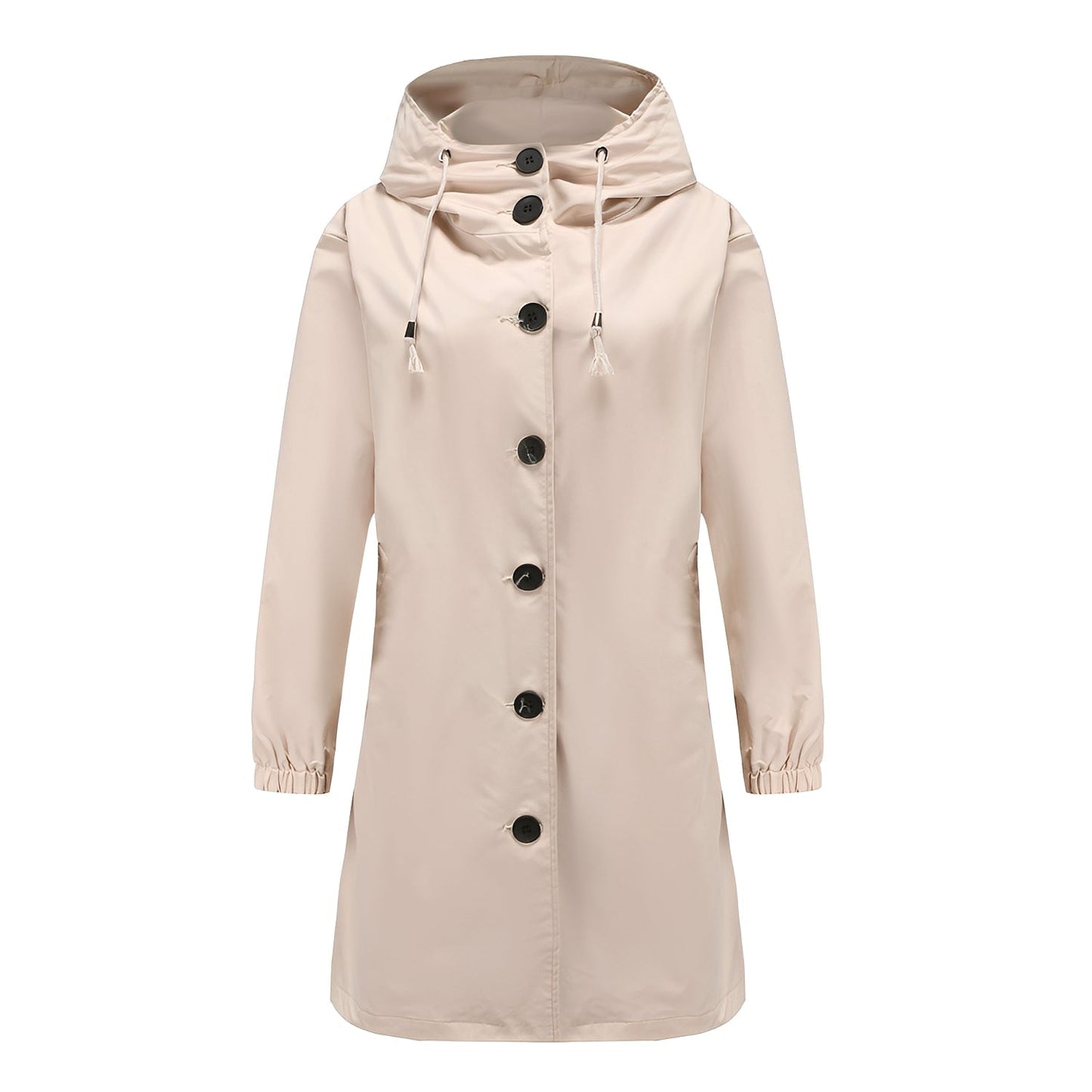 Veste imperméable à capuche pour femme Confortable
