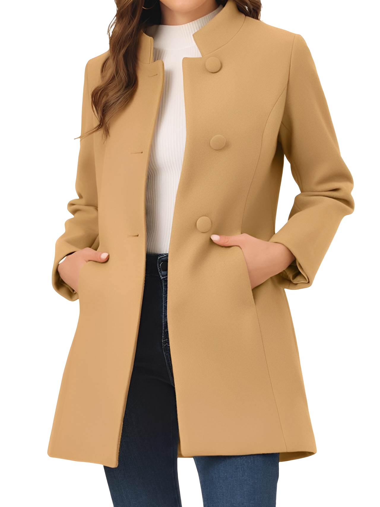 Veste femme mode Cintrée Boutons