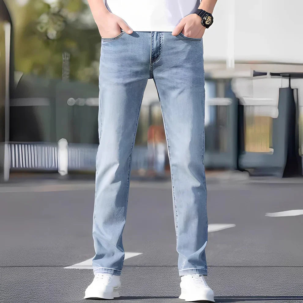 Jeans skinny stretch en denim pour homme