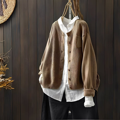 Cardigan élégant Femme Classique Lacé