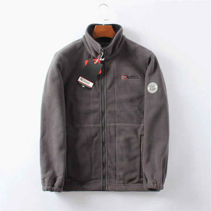 Veste polaire homme coupe-vent confortable