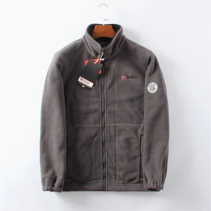 Veste polaire homme coupe-vent confortable