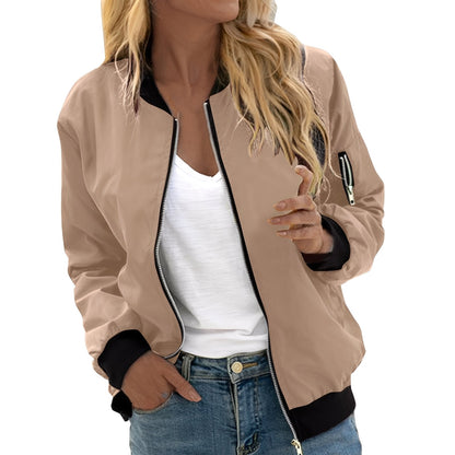 Blouson aviateur femme élégant style rétro-chic