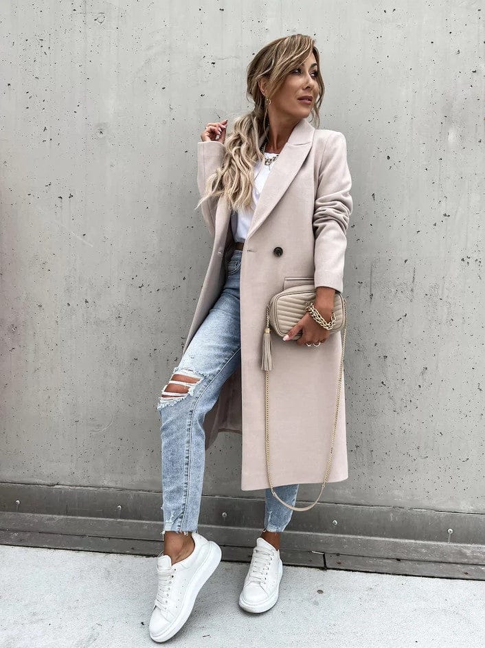 Doudoune longue intemporelle et élégante pour femme