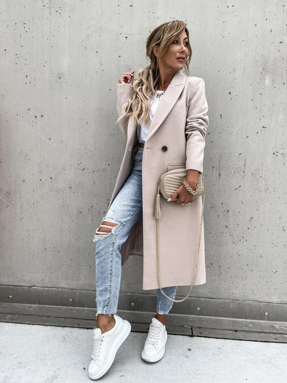 Doudoune longue intemporelle et élégante pour femme