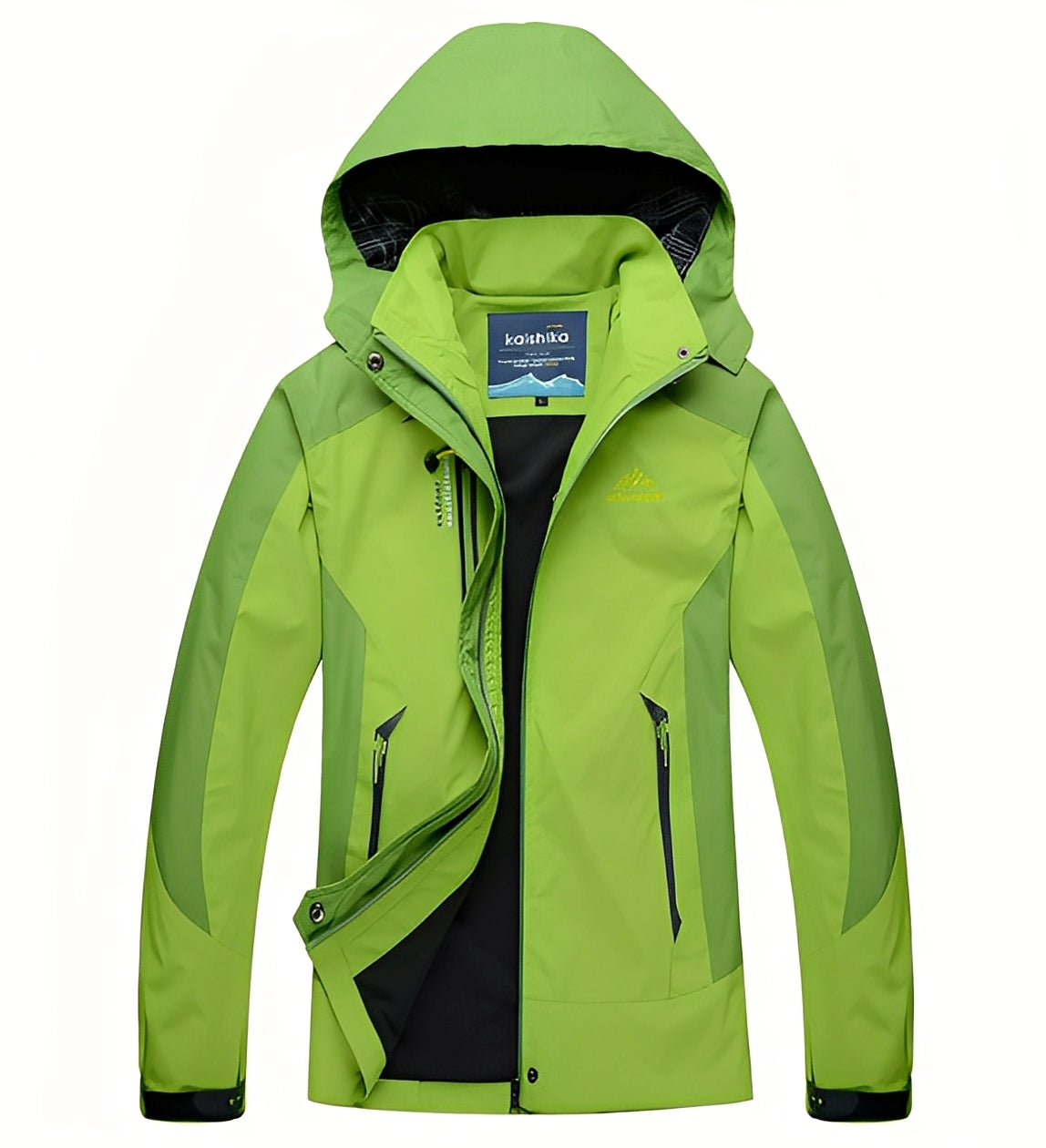 Veste de loisirs pour homme, chaude, avec capuche, pour l'extérieur