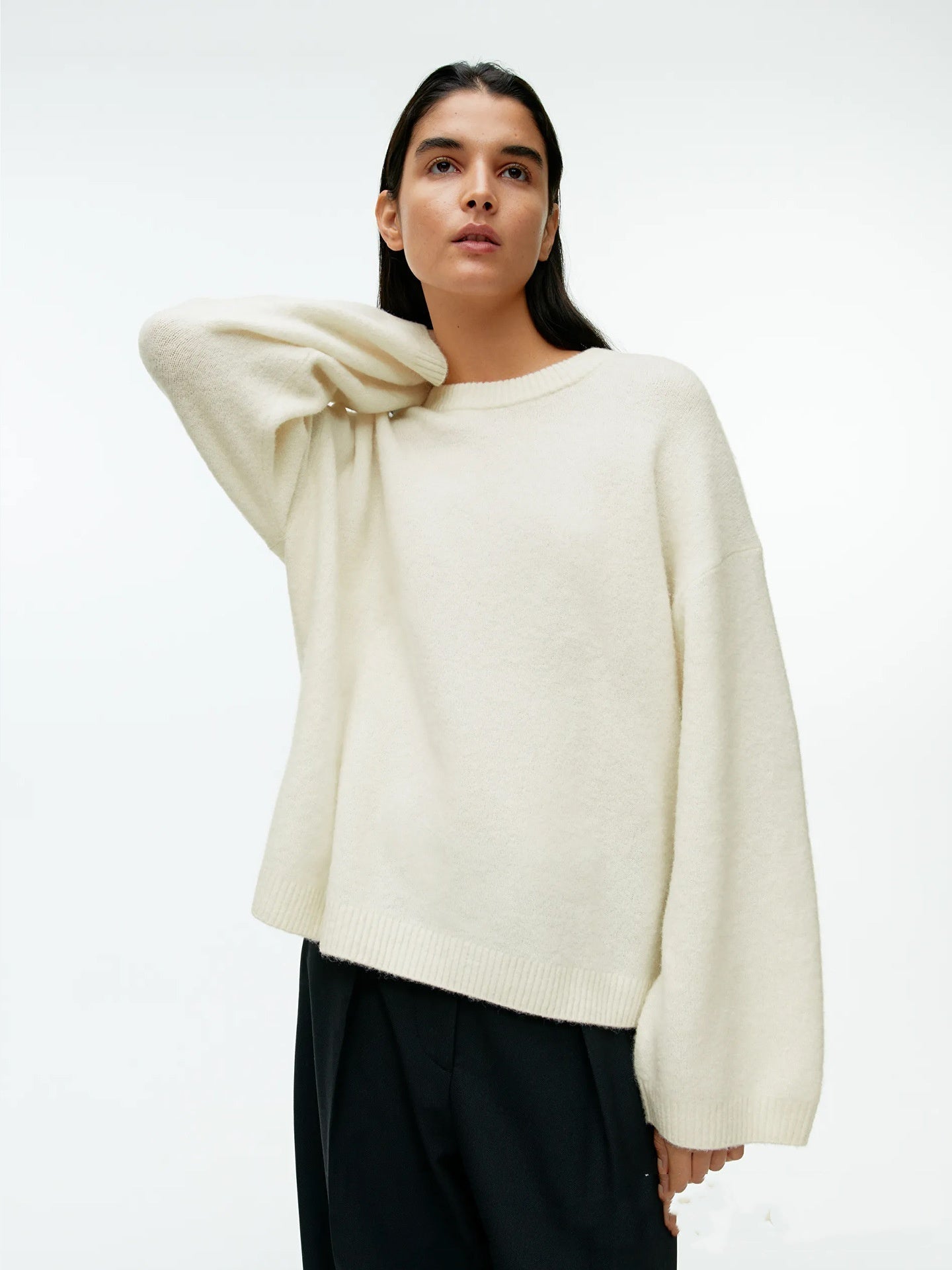 Pull confortable en cachemire doux pour femme