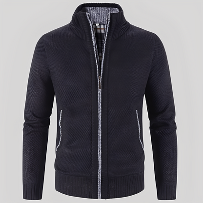 Cardigan zippé pratique pour hommes