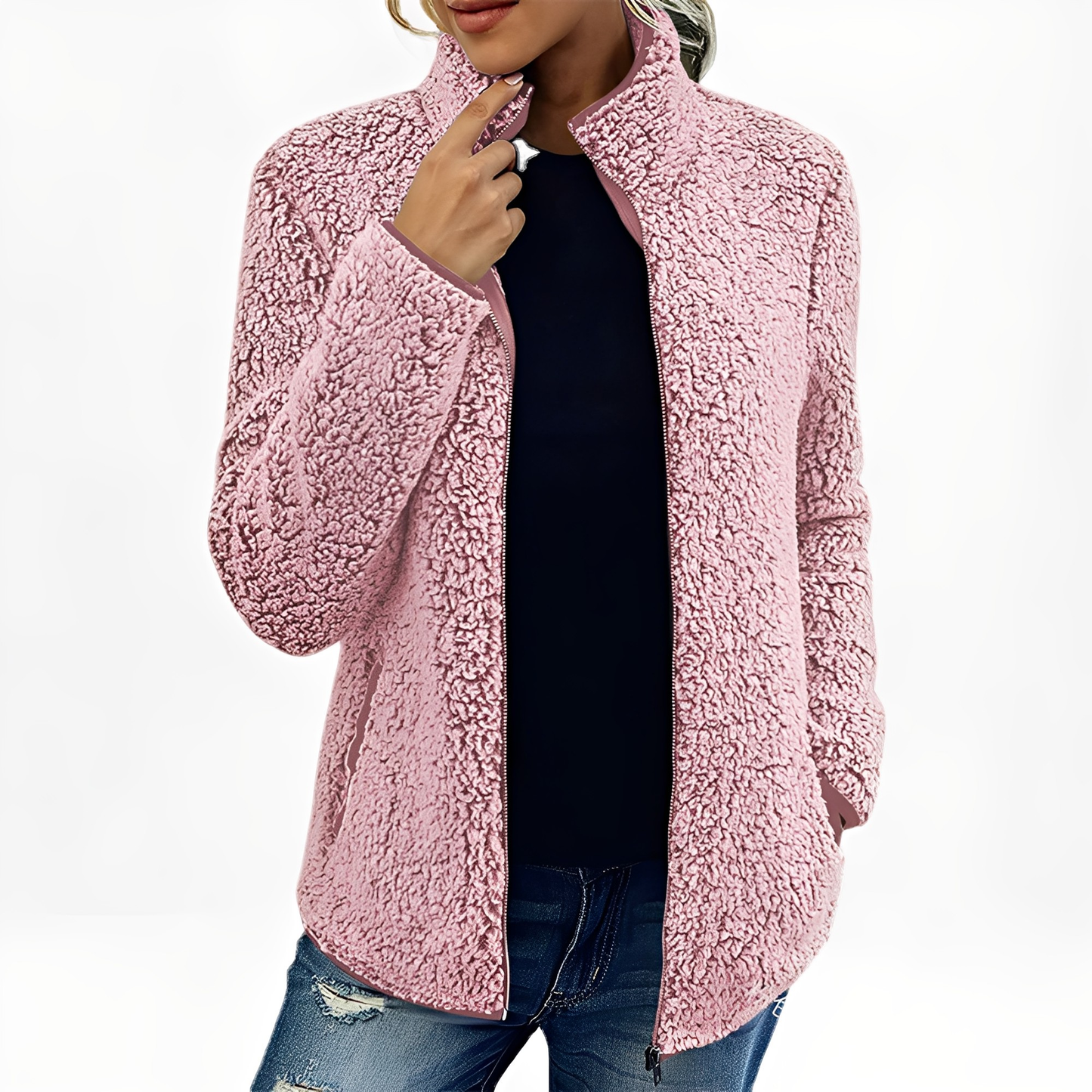 Manteau polaire femme Doux Élégant