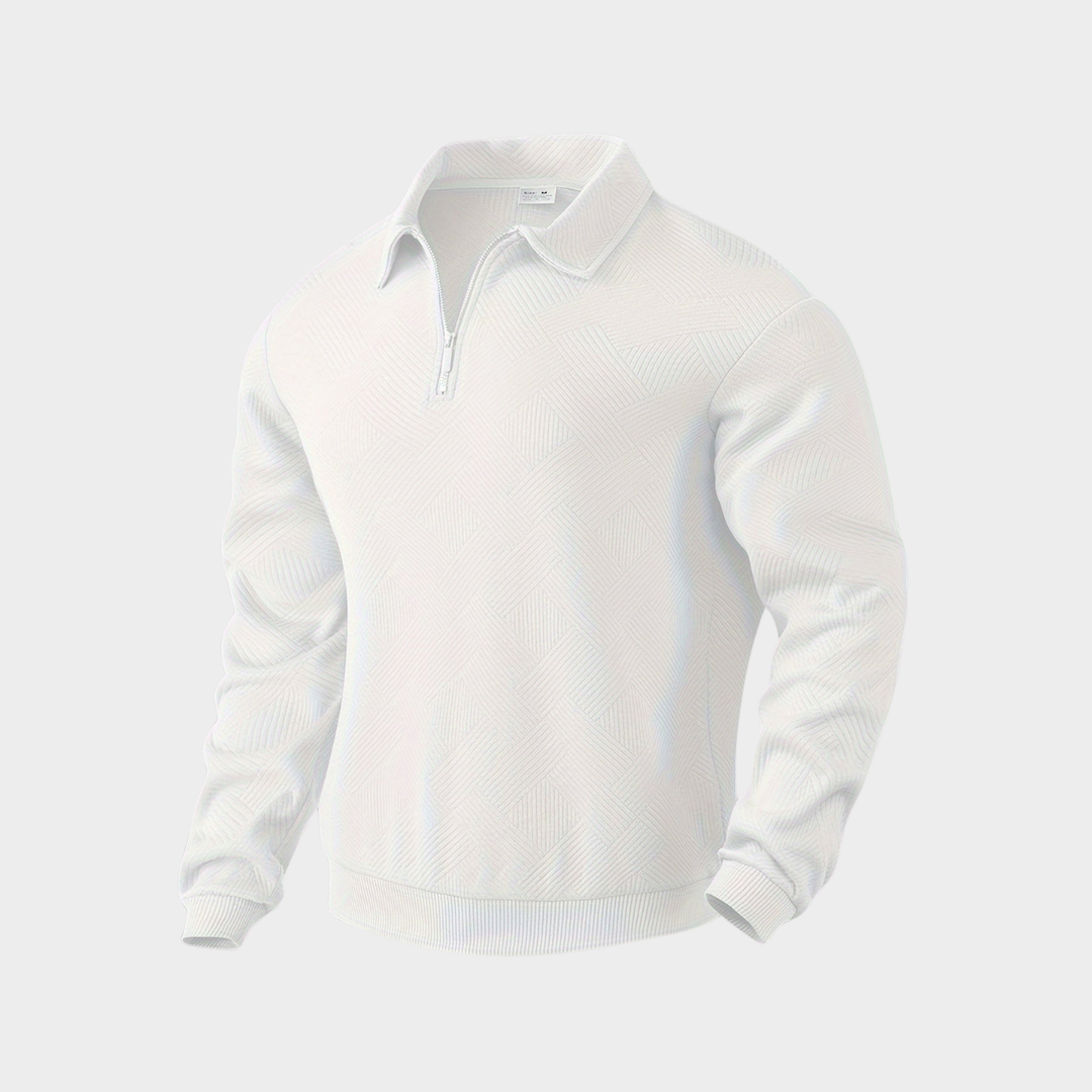 Pull pour hommes, Sweat-shirt décontracté zippé