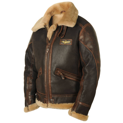 Veste d'hiver homme style rétro épaisse et chaude