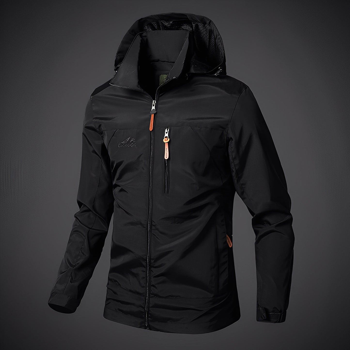 Veste de randonnée pratique pour hommes avec capuche
