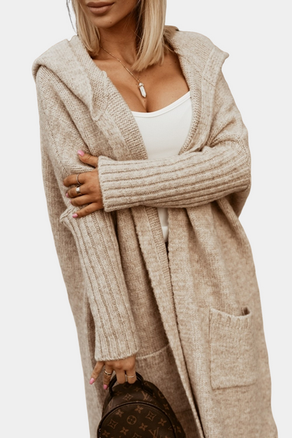 Gilet long confortable pour femme