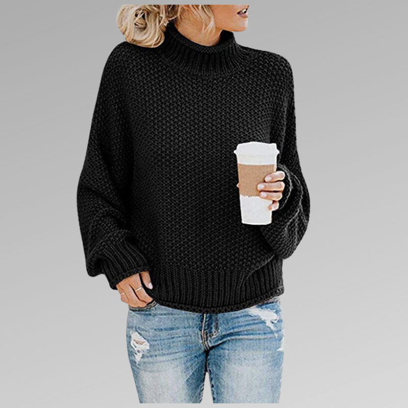 Pull oversize en grosse maille pour femme