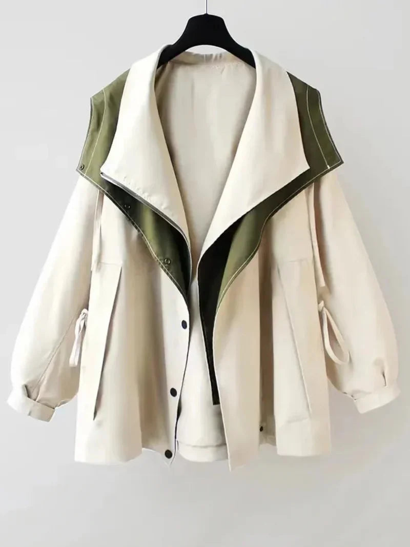 Lilian - Trench-coat Élégant Imperméable Femme