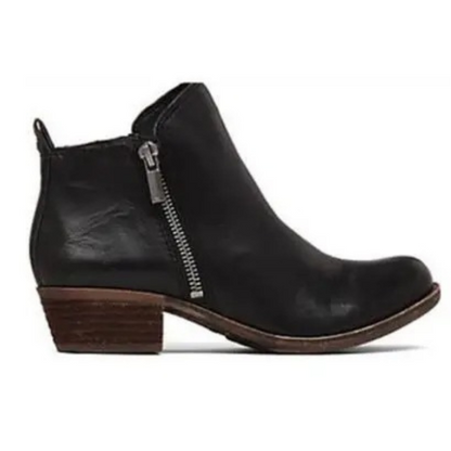 Bottines confortables Petit talon Aspect daim