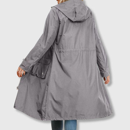 Praktische Winterjacke Kapuze Damen - IdealeKleiden