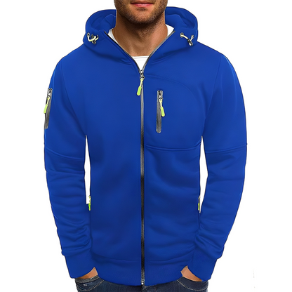 Veste pratique pour homme avec capuche Sportive