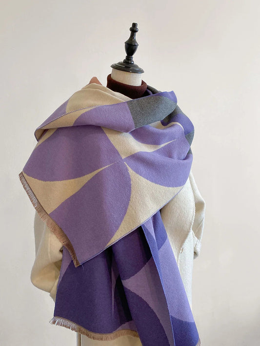 Eleganter Schal Damen Kaschmir Soft - IdealeKleiden
