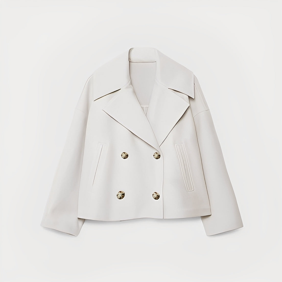 Veste courte confortable pour femme style décontracté