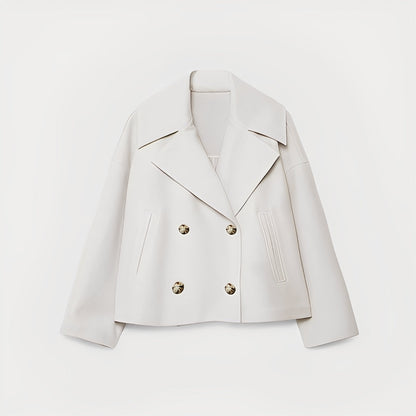 Veste courte confortable pour femme style décontracté