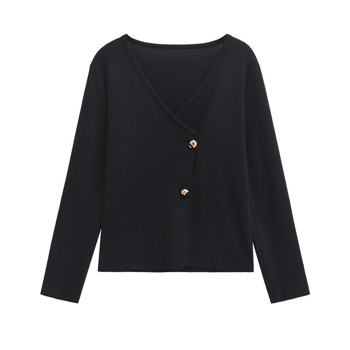 Cardigan stylé asymétrique pour femme