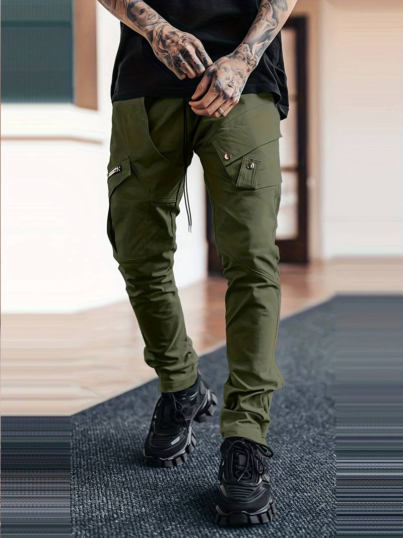 Sable - Pantalon Cargo Homme Confortable Décontracté