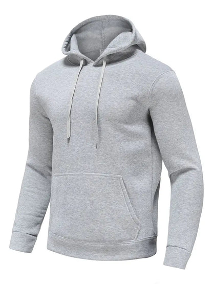 Pull pour homme, moderne, à capuche avec cordon de serrage
