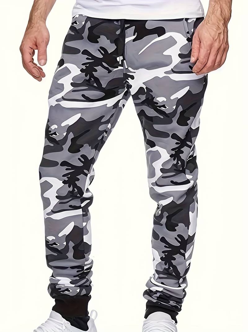 Jogging Fille Camouflage Avec Poches