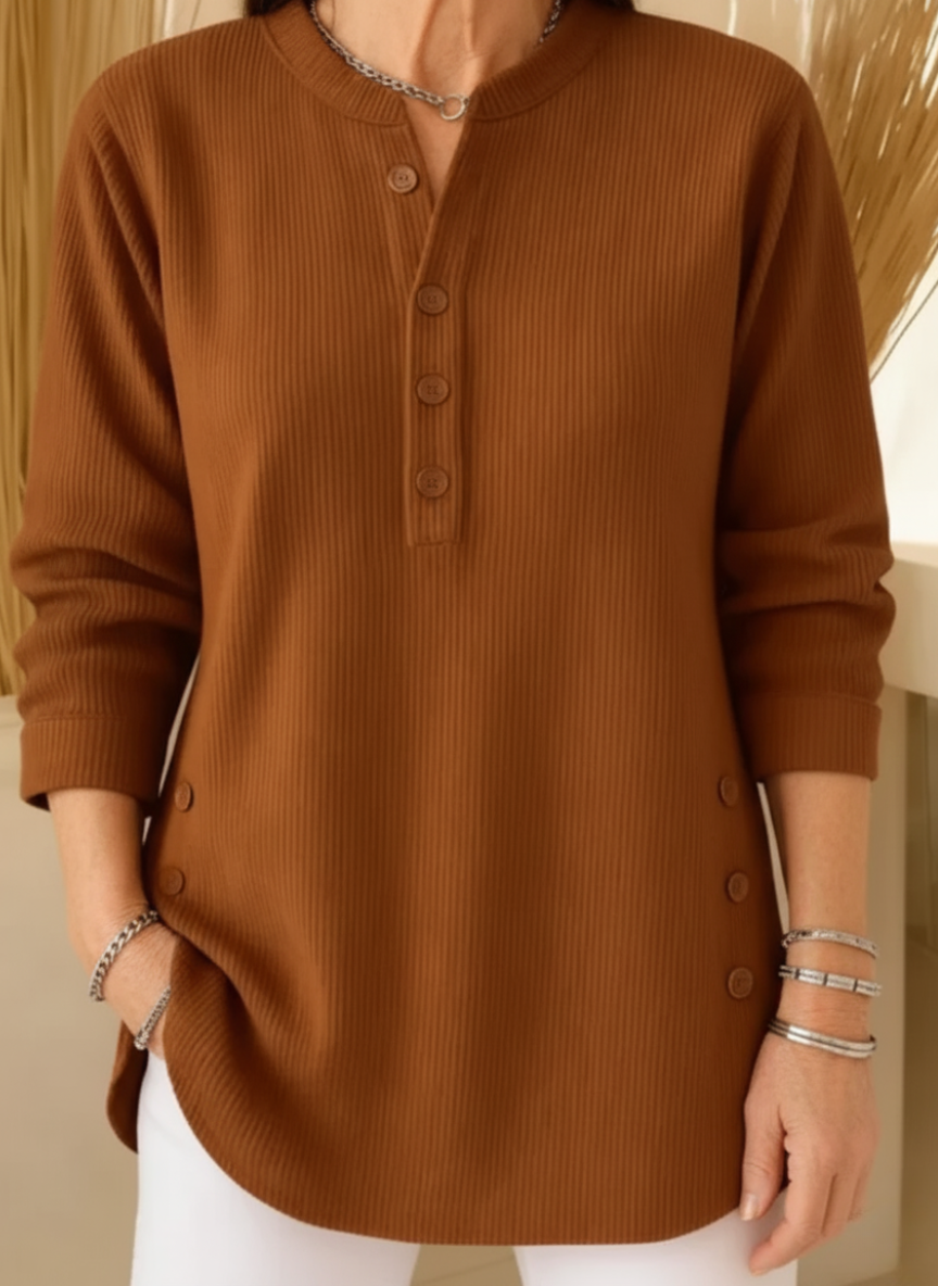 Pull stylé Confortable Moderne Boutons