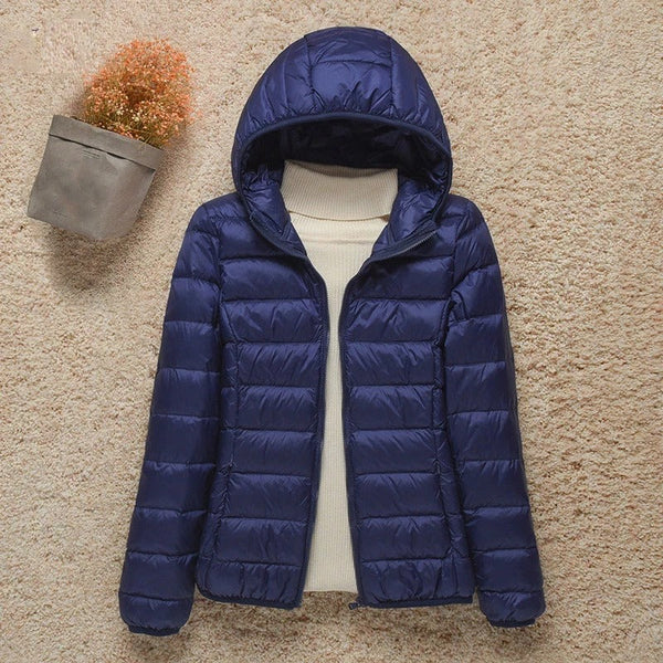 Doudoune matelassée imperméable pour homme Noire