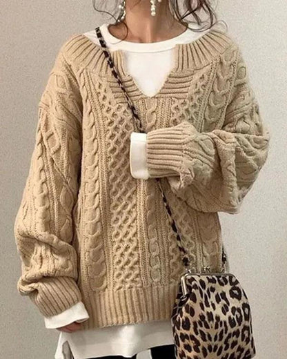 Pull doux, chaud et élégant